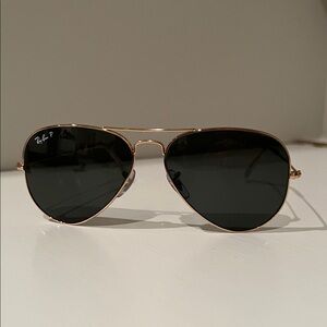 Ray-Ban Classic Gold Frame Sunglasses